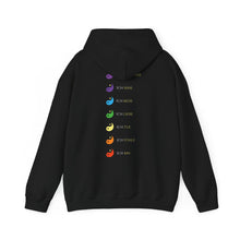 Load image into Gallery viewer, Schattenpotenzial Hoodie &quot;Chakra Balance&quot;
