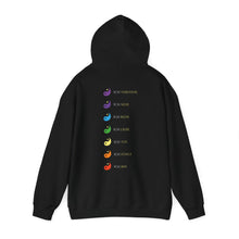 Load image into Gallery viewer, Schattenpotenzial Hoodie &quot;Chakra Balance&quot;
